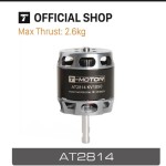 T-motor at 2814 Long Shaft Brushless Motor KV900 KV1050 KV1200 3-4S for RC UVA Fixed-wing UVA